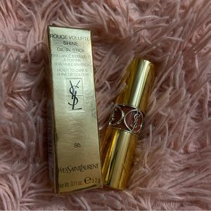 YSL ROUGE VOLUPTE SHINE • OIL-IN-STICK • MAUVE86